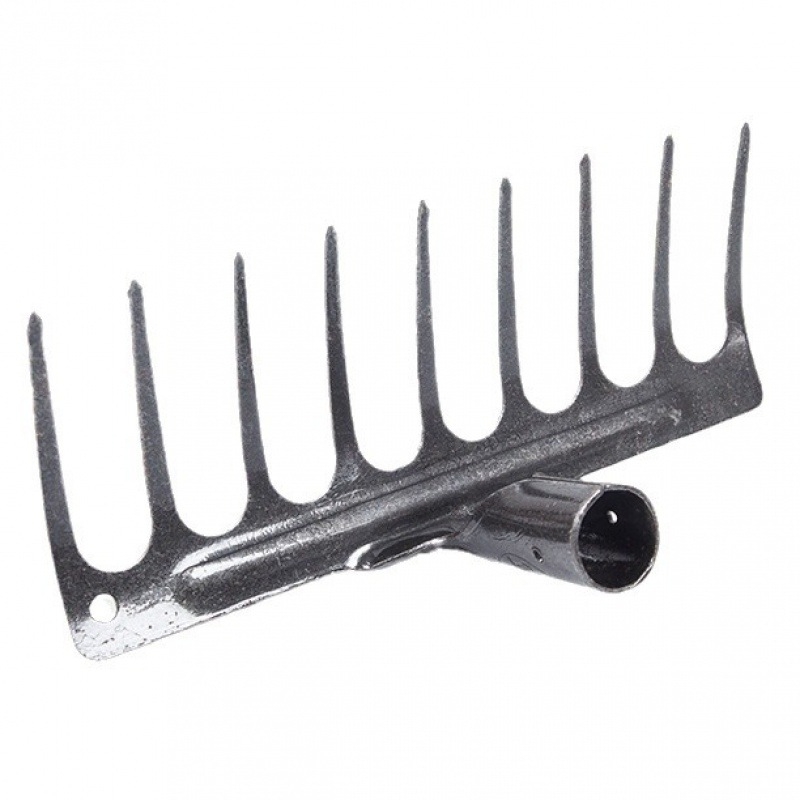 Цялостно стоманено закалено плоско гребло с интегрирана конструкция за разрохване на почвата