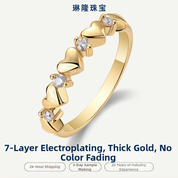 Geomeetriline sõrmus moissanitiga 925 hõbedas – naiste moodne sõrmus