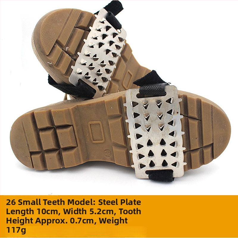 26-hamba jalatsikramponid, libisemiskindlad, kerged, sobivad lumel ja jääle