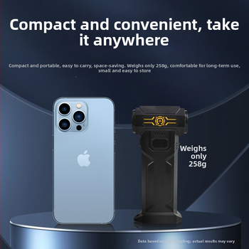 Wopada kaasaskantav käsiventilaator, sisseehitatud liitiumakuga, 5 kiirust, digitaalse ekraaniga, USB toide