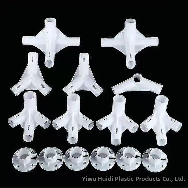 Huide plastmasas telts piederumi, biezināts PP materiāls, komplekti 9/15/20 gabali