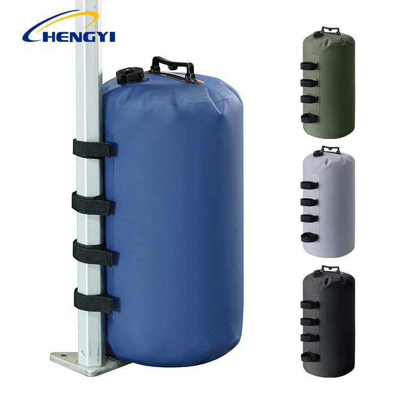 Тежест за палатка с пясък и вода, ветроустойчив, PVC, 7–20 л