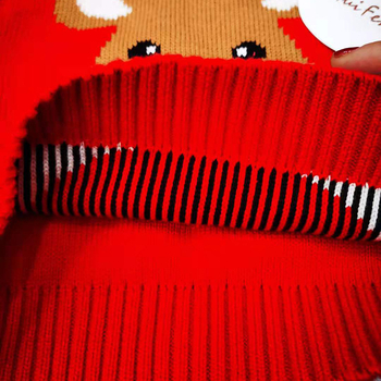 Детска плетена жилетка с карикатурен елен, 99% памук, кръгло деколте, без ръкави, пуловер, пролет 2025