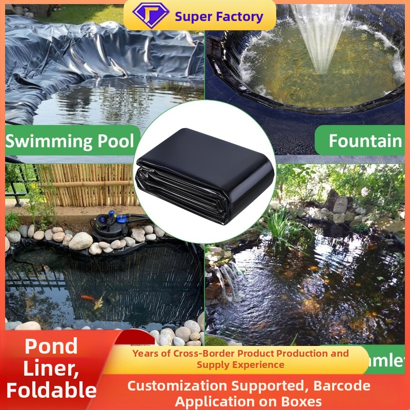 HDPE tvenkinio membrana – nuotėkių prevencija ir izoliacija, Moisturizing Circle ženklas, be importo