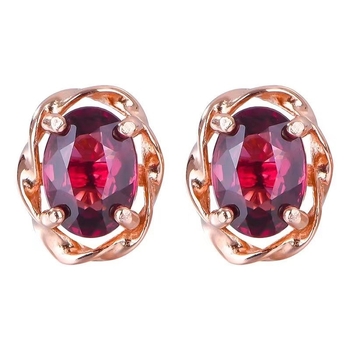 Обеци от мед, електроплатирани, геометричен стил, корейски стил (Пролет 2024)