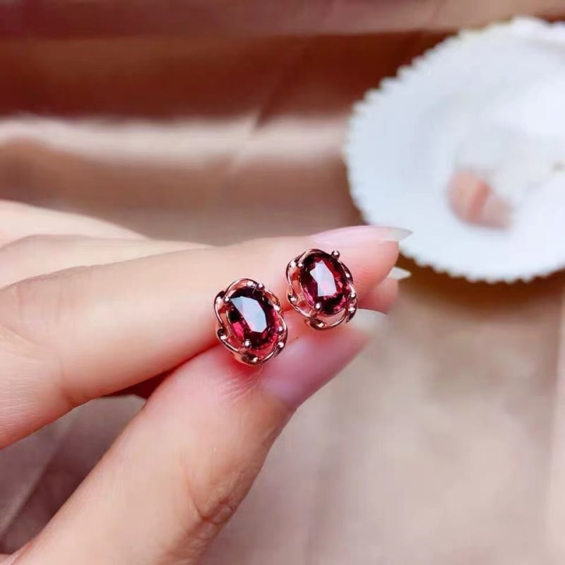 Обеци от мед, електроплатирани, геометричен стил, корейски стил (Пролет 2024)