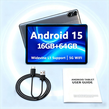 Бизнес таблет pritom E10 Set (Android, Octa-core, 64GB, 10.1-инчов екран, Wi‑Fi)