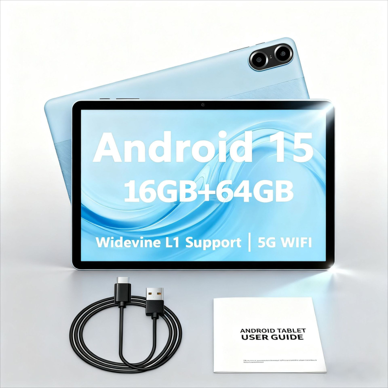 Бизнес таблет pritom E10 Set (Android, Octa-core, 64GB, 10.1-инчов екран, Wi‑Fi)