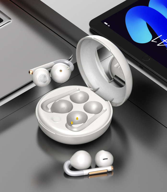 Juhtmevabad kõrva-klipsiga kõrvaklapid jooksmiseks, IPX5 veekindlus, Bluetooth 6.0, 4–8 tunni aku kestvus, AI hääleassistent