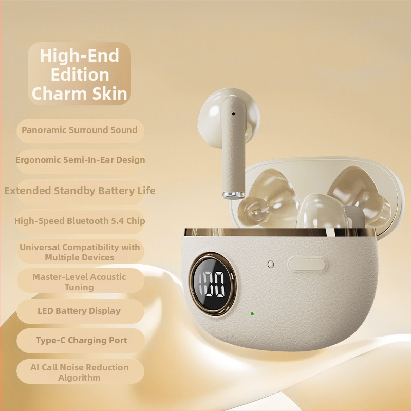 J08E juhtmevabad Bluetooth in-ear kõrvaklapid, loominguline disain, mikrofonita, 15 g