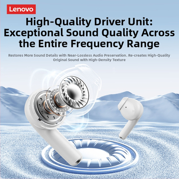 Lenovo Le210 Bluetooth in-ear peakomplekt, kõrva-kõrva disain, stereoheli, Bluetooth 5.1, häälejuhtimine, 4–8 tunni tööaeg