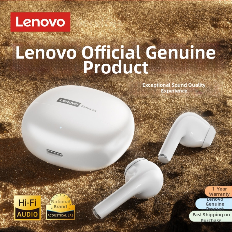 Lenovo Le210 Bluetooth in-ear peakomplekt, kõrva-kõrva disain, stereoheli, Bluetooth 5.1, häälejuhtimine, 4–8 tunni tööaeg