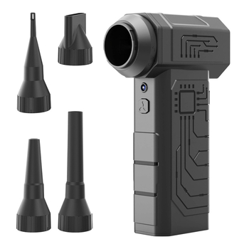 Mikro juhtmevaba ventilaator harjadeta mootoriga, tolmu puhastamise funktsiooniga, USB toitestus, 6000mAh aku, 4 kiirust, 6+ labad