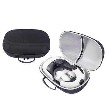 Калъф за VR очила с твърд EVA корпус за Meta Quest 3/3S – преносим и защитен