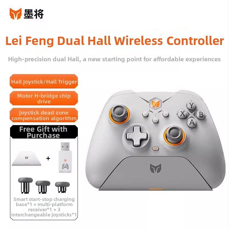 Gale mängukontroller – Bluetooth, USB-C, ABS, 300 g, ühildu PC, Apple mobiilseadmete, SWITCH ja Androidiga