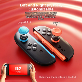 Bjbt Switch2 Gen Joysticki kate Nintendo Switch OLED jaoks – Silikoon, Süstimise vormimine, Switch2/Switch OLED, Tootekood 340