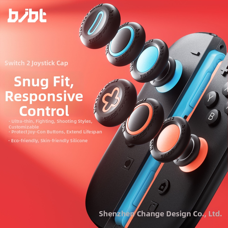 Bjbt Switch2 Gen Joysticki kate Nintendo Switch OLED jaoks – Silikoon, Süstimise vormimine, Switch2/Switch OLED, Tootekood 340