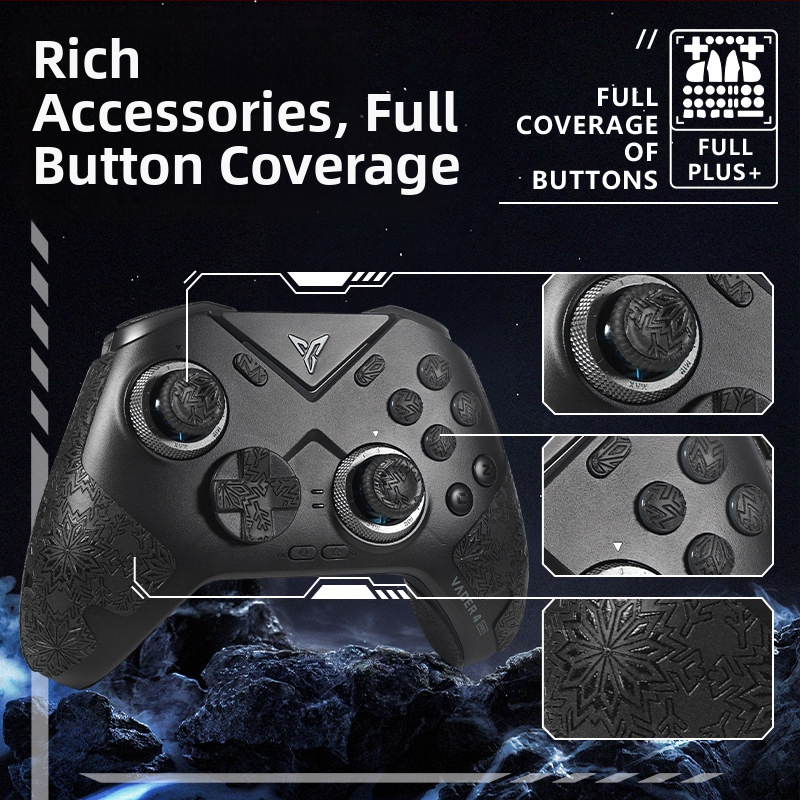 Feizhi Samurai 4Pro контролер - филм за захват със стикер, анти-плъзгане, абсорбираща потта, водоустойчив, износоустойчив