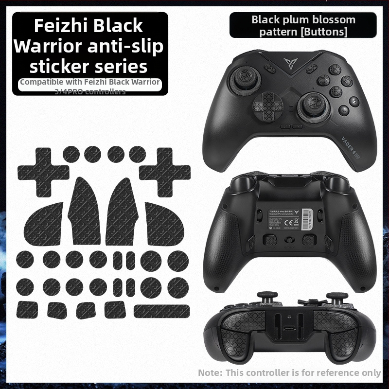 Feizhi Samurai 4Pro контролер - филм за захват със стикер, анти-плъзгане, абсорбираща потта, водоустойчив, износоустойчив