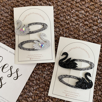 Kangast juukseklips BB-klipiga, originaalse disainiga peavõru, talv 2024