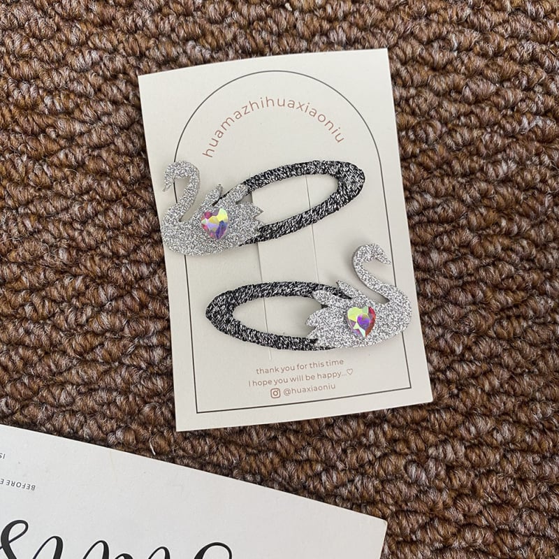 Kangast juukseklips BB-klipiga, originaalse disainiga peavõru, talv 2024