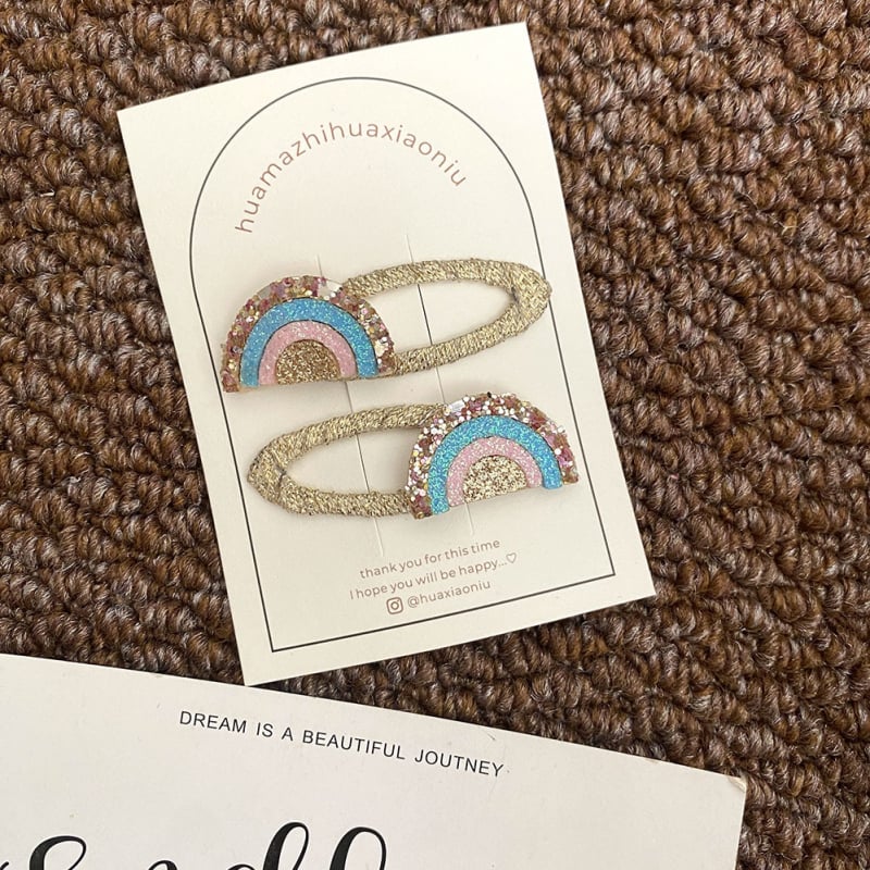 Kangast juukseklips BB-klipiga, originaalse disainiga peavõru, talv 2024