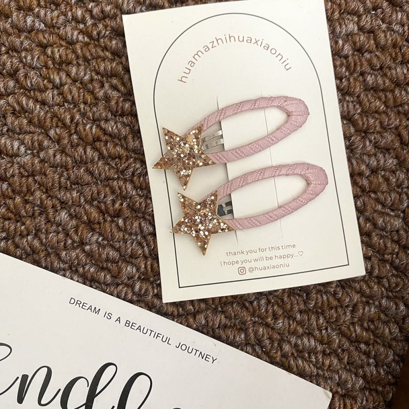 Kangast juukseklips BB-klipiga, originaalse disainiga peavõru, talv 2024