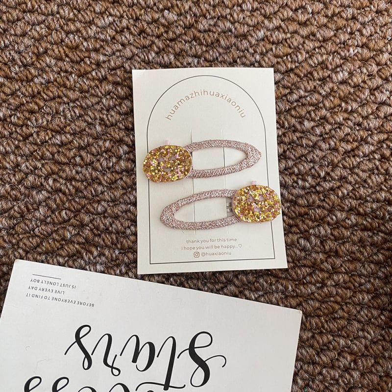 Kangast juukseklips BB-klipiga, originaalse disainiga peavõru, talv 2024