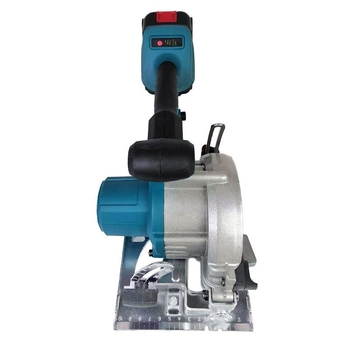 Безжична електрическа циркулярна пила за дърво, ръчно управление, с литиева батерия, 220V, алуминиев диск