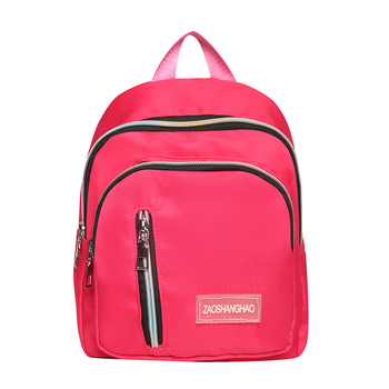 Γυναικείο σακίδιο Oxford από νάιλον, κλείσιμο με φερμουάρ, τρισδιάστατος εξωτερικός σχεδιασμός, εσωτερικές θήκες: φερμουάρ, θήκη για κινητό, θήκη για ταυτότητα, κατάλληλο για χαλαρές εξορμήσεις