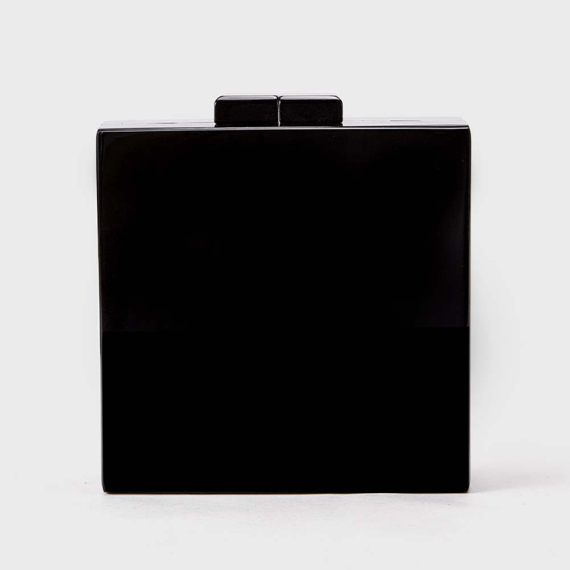 Акрилна чанта crossbody-клач с face-stitching, овална форма, магнитно затваряне, памучна подплата, джоб за телефон, пролет 2025