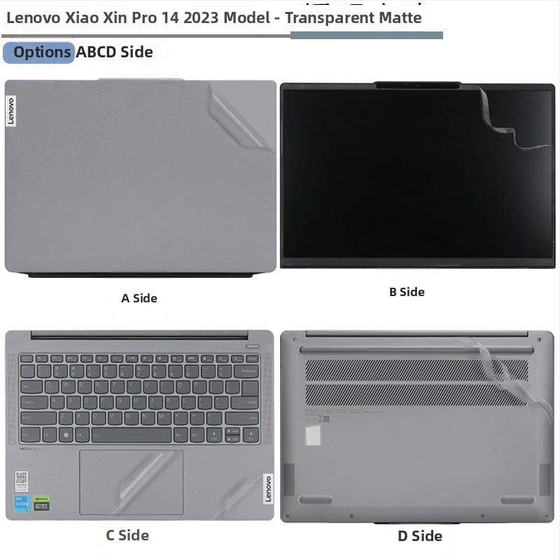 Kaka PVC shell film за Lenovo Xiaoxin Pro14 2024 лаптоп