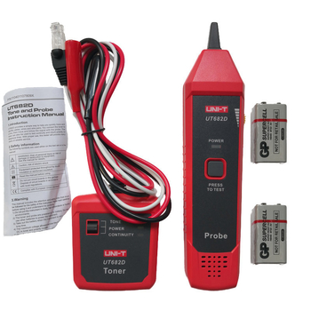 UT682/UT682D Мрежово кабелно търсещо устройство за тестове, марка Uni-t, модел UT682/UT682D, персонализируемо