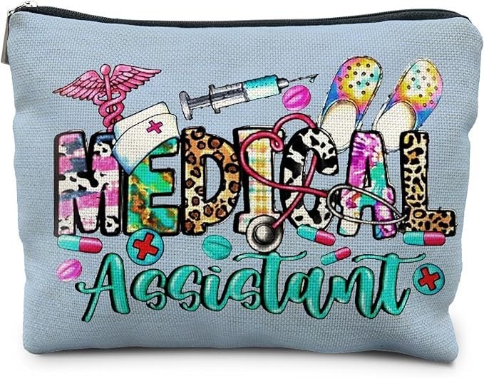 Козметична чанта от канва, водоустойчива, подплата полиестер, преносима, с аниме принт