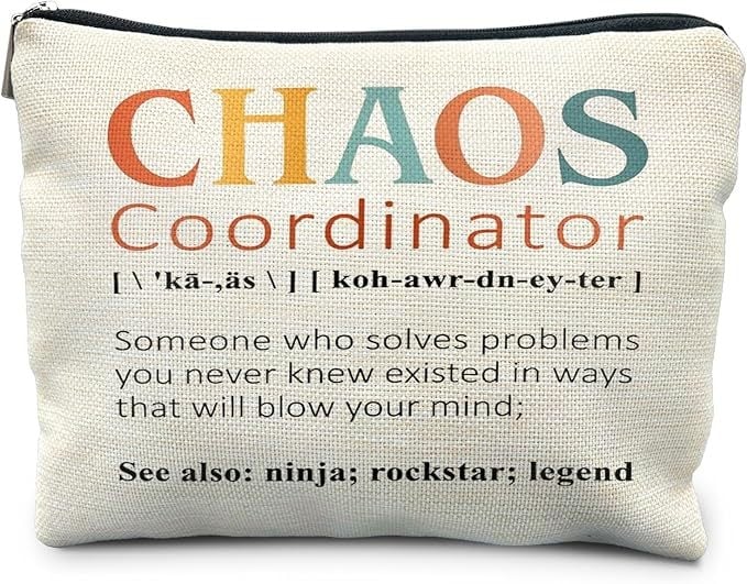 Козметична чанта от канва, водоустойчива, подплата полиестер, преносима, с аниме принт