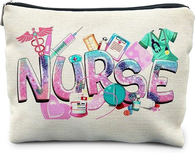 Козметична чанта от канва, водоустойчива, подплата полиестер, преносима, с аниме принт