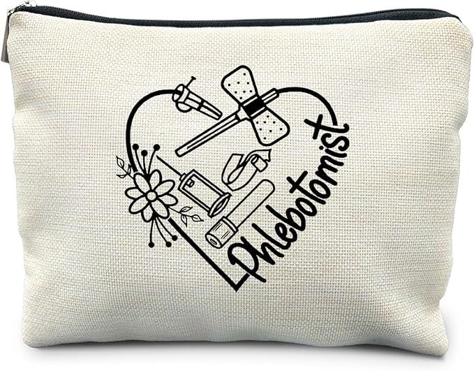 Козметична чанта от канва, водоустойчива, подплата полиестер, преносима, с аниме принт