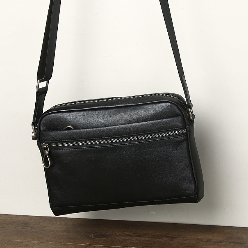 Мъжка кожена чанта за през рамо, ръчна изработка, първи слой телешка кожа, модел 1907, LAUALSTEN/Laurisden, за бизнес пътувания