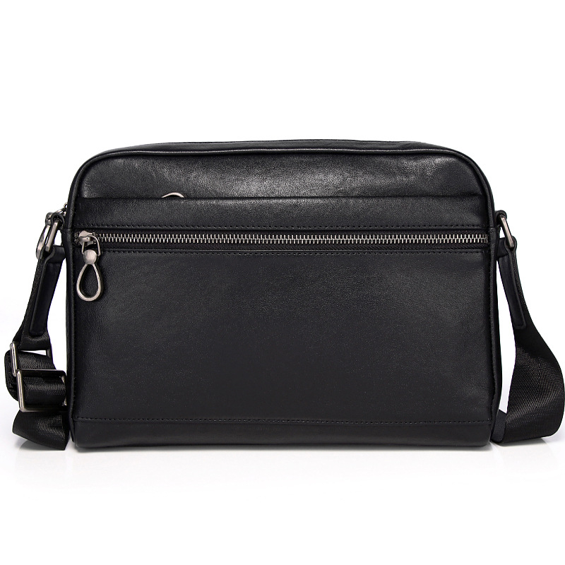 Мъжка кожена чанта за през рамо, ръчна изработка, първи слой телешка кожа, модел 1907, LAUALSTEN/Laurisden, за бизнес пътувания