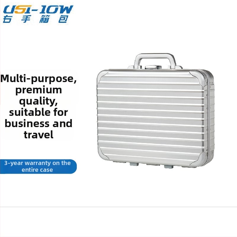 Куфар за багаж от алуминиева-магнезиева сплав, водоустойчив, ултралек, износоустойчив и защита срещу кражба