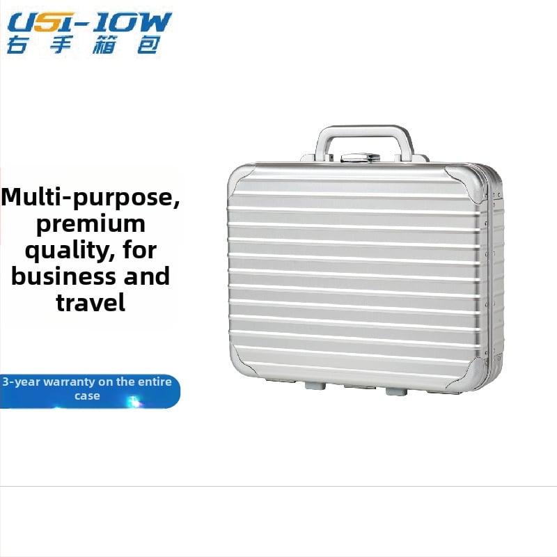 Куфар за багаж от алуминиева-магнезиева сплав, водоустойчив, ултралек, износоустойчив и защита срещу кражба