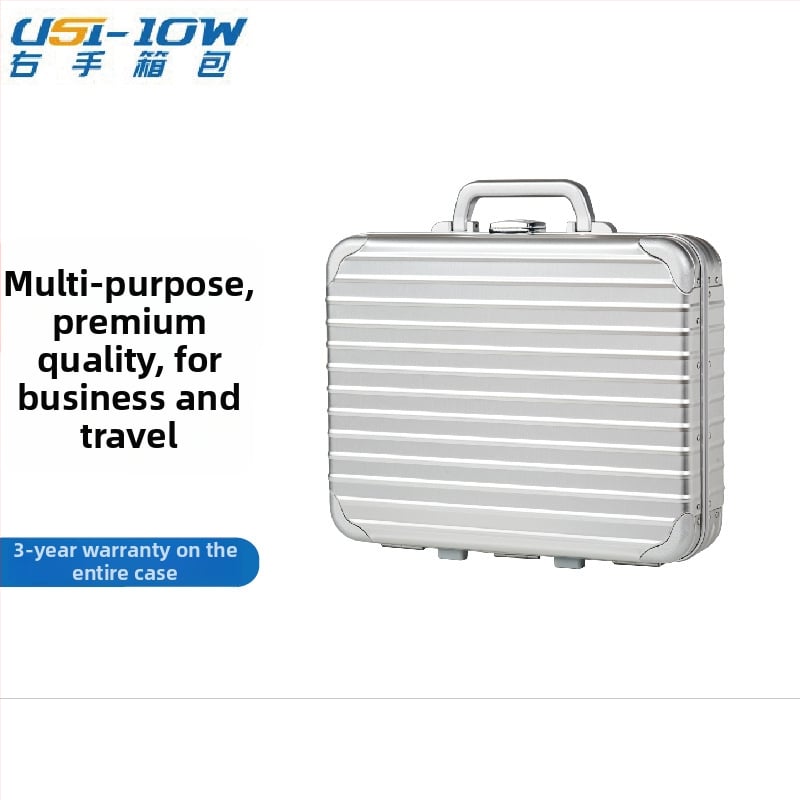 Куфар за багаж от алуминиева-магнезиева сплав, водоустойчив, ултралек, износоустойчив и защита срещу кражба