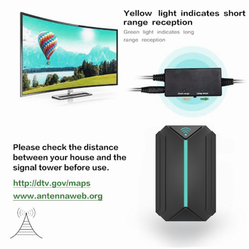 4K телевизионна антена с DVB-T, DTMB и ISDB — цифрова антена за вътрешно и външно ползване