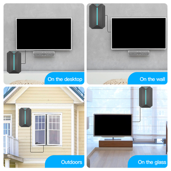 4K телевизионна антена с DVB-T, DTMB и ISDB — цифрова антена за вътрешно и външно ползване