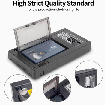 VHS към VHSC конвертор кутия - двоен адаптер за MiniDV/Hi8 (Марка: An shishui; Модел: Other; Категория: Аксесоари; Тип: VHS към VHSC конвертор; Съвместимост: MiniDV/Hi8)