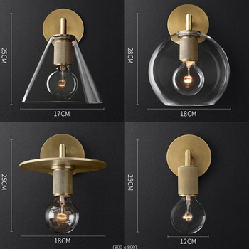 Настенна лампа от желязо с абажур и корпус от желязо, светлинен източник: накалена лампа, напрежение ≤36V