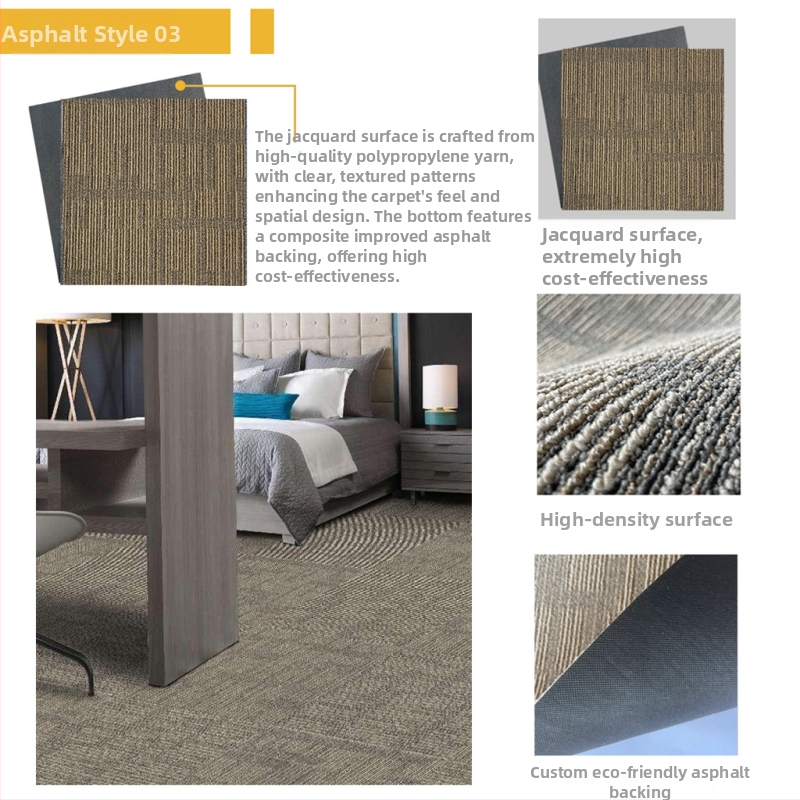 Kontori vaip PVC, ruuduline põrandamatt, masinane kudumine, polüpropüleeni kiud 51–60%