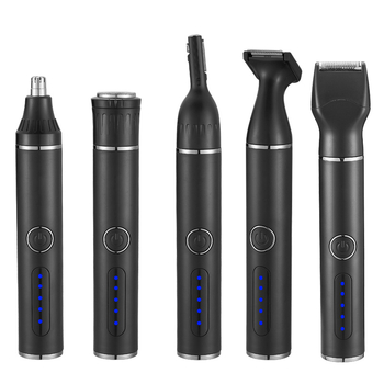 Elektriline ninatrimmer koos eemaldatava lõiketeraga, sisseehitatud laetav aku (100–300 mAh), aku tööiga rohkem kui 50 päeva