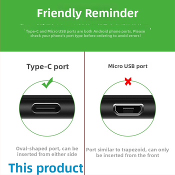 Android Type-C HD endoskoop – veekindel visuaalne sond kliimaseadmete, autoremont ja tööstuslike torude jaoks, mudel HK-5.5-T