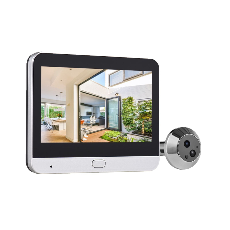 Домофонен звънец SY-36, с вградена литиева батерия и интерфейс Type-C за захранване